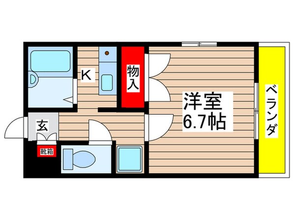 メゾン　アソシエの物件間取画像